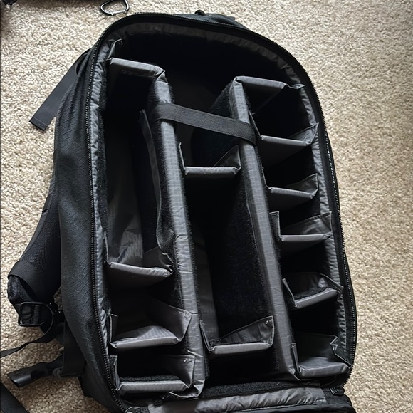 Black Camera Backpack - Picture 7 of 12